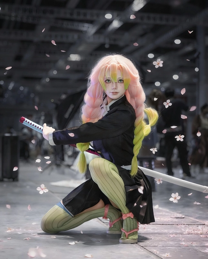 Hình cosplay kimetsu no yaiba chụp toàn thân rõ nét
