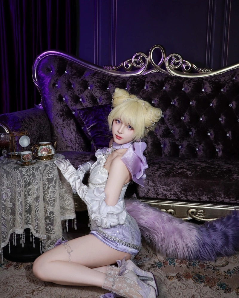 Hình cosplay mèo xinh xắn với phong cách trẻ trung