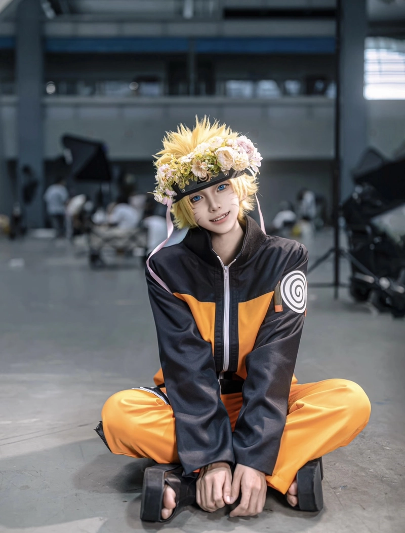 Hình cosplay naruto chụp toàn thân rõ nét