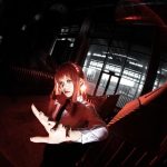 Hình makima cosplay với biểu hiện điềm tĩnh