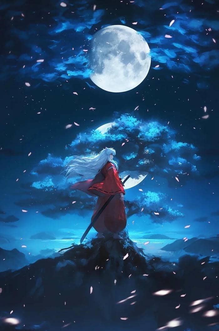 Inuyasha ảnh nghệ thuật thiên nhiên đẹp