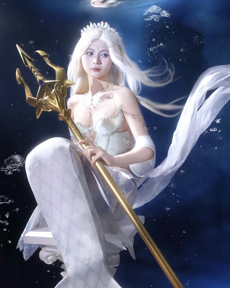 Người đẹp cosplay nàng tiên cá thần thái dịu dàng cuốn hút