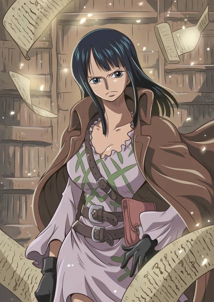 Nico Robin ảnh thần thái trầm