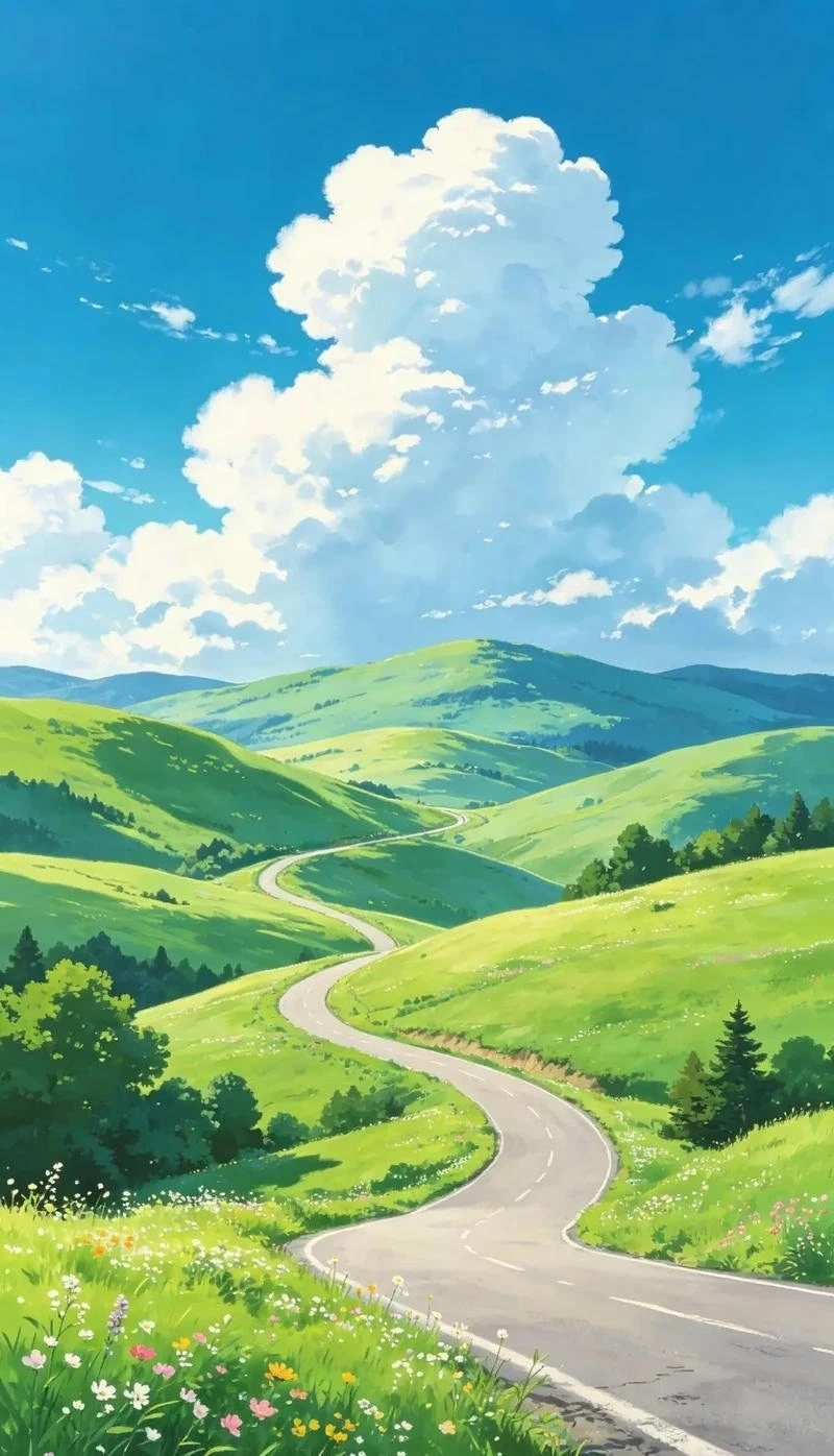 Thành phố anime về đêm hợp làm ảnh nền điện thoại đẹp
