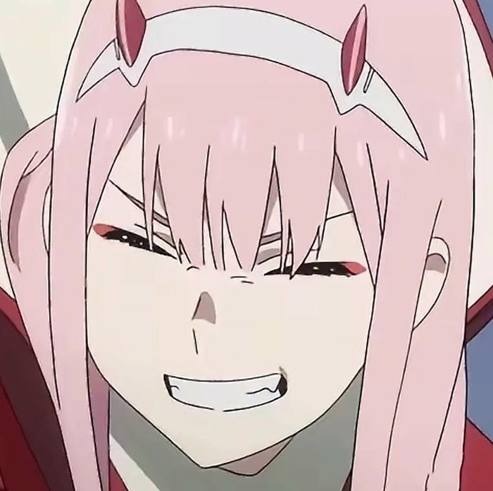 Zero Two ảnh thần thái lạnh