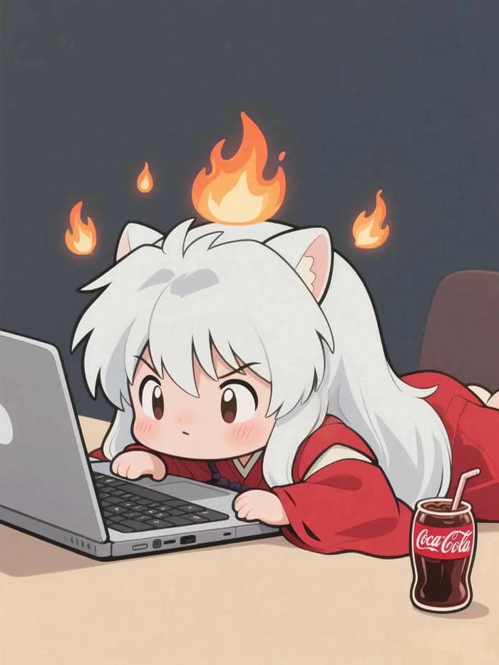 ảnh Inuyasha loại hình chibi cute