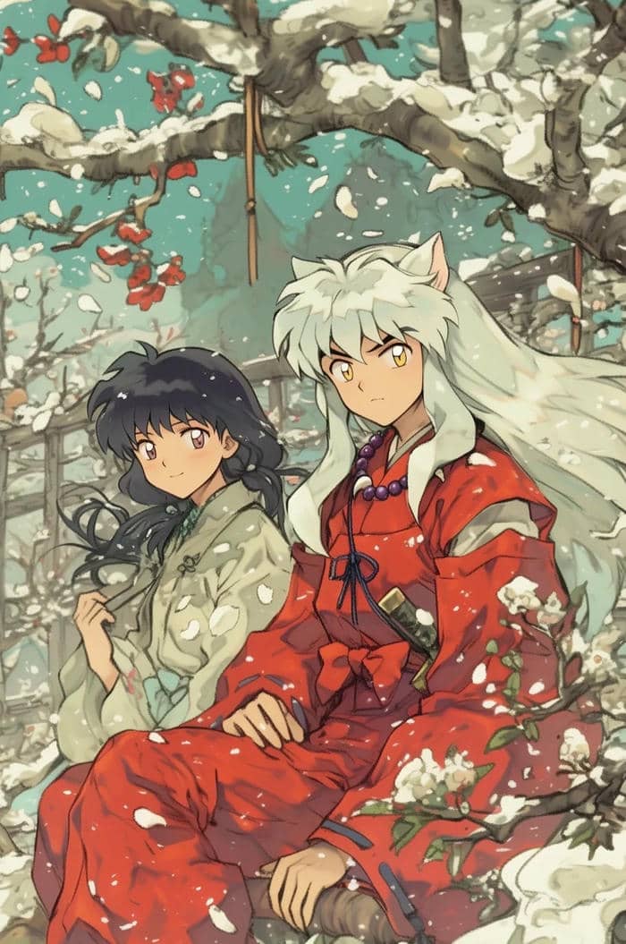 ảnh Inuyasha phong thái anh hùng