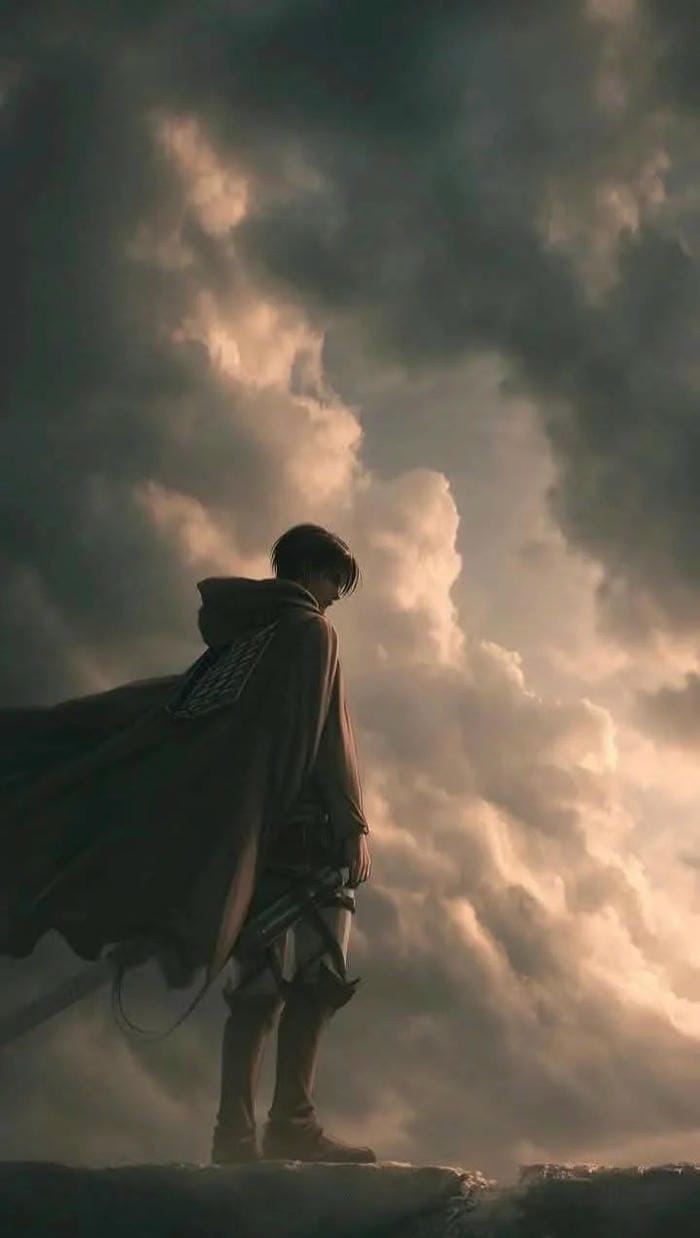 ảnh Levi Ackerman ánh nhìn lạnh