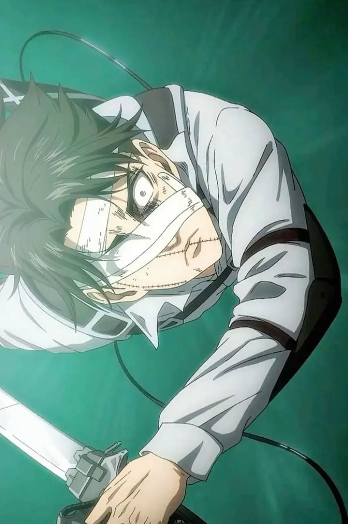 ảnh Levi Ackerman phong cách dark