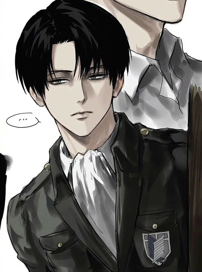 ảnh Levi Ackerman phong cách hành động