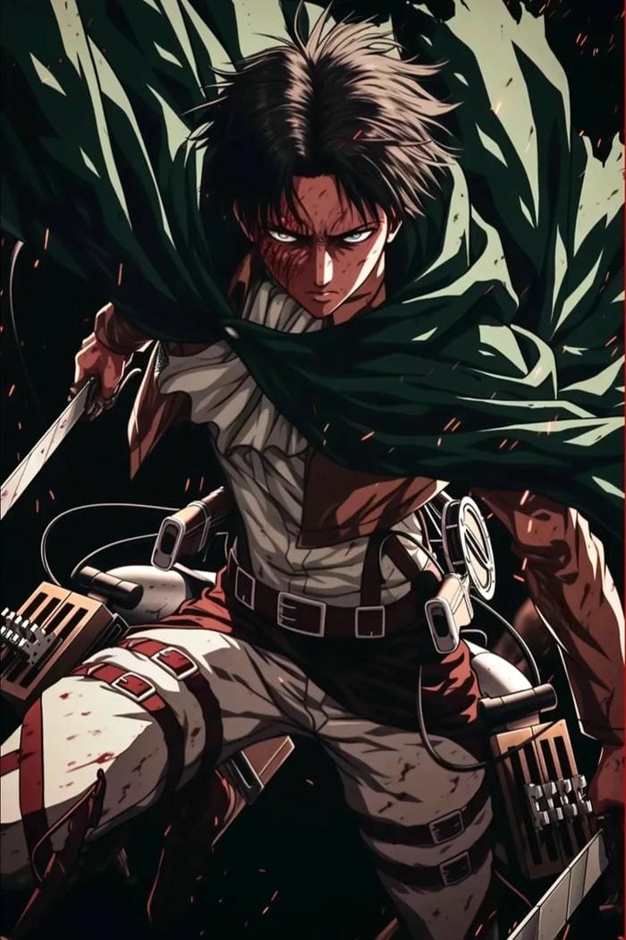 ảnh Levi Ackerman tạo hình đẹp