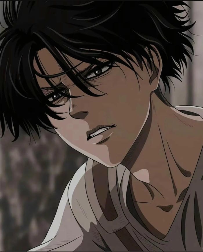 ảnh Levi Ackerman thần thái lạnh lùng