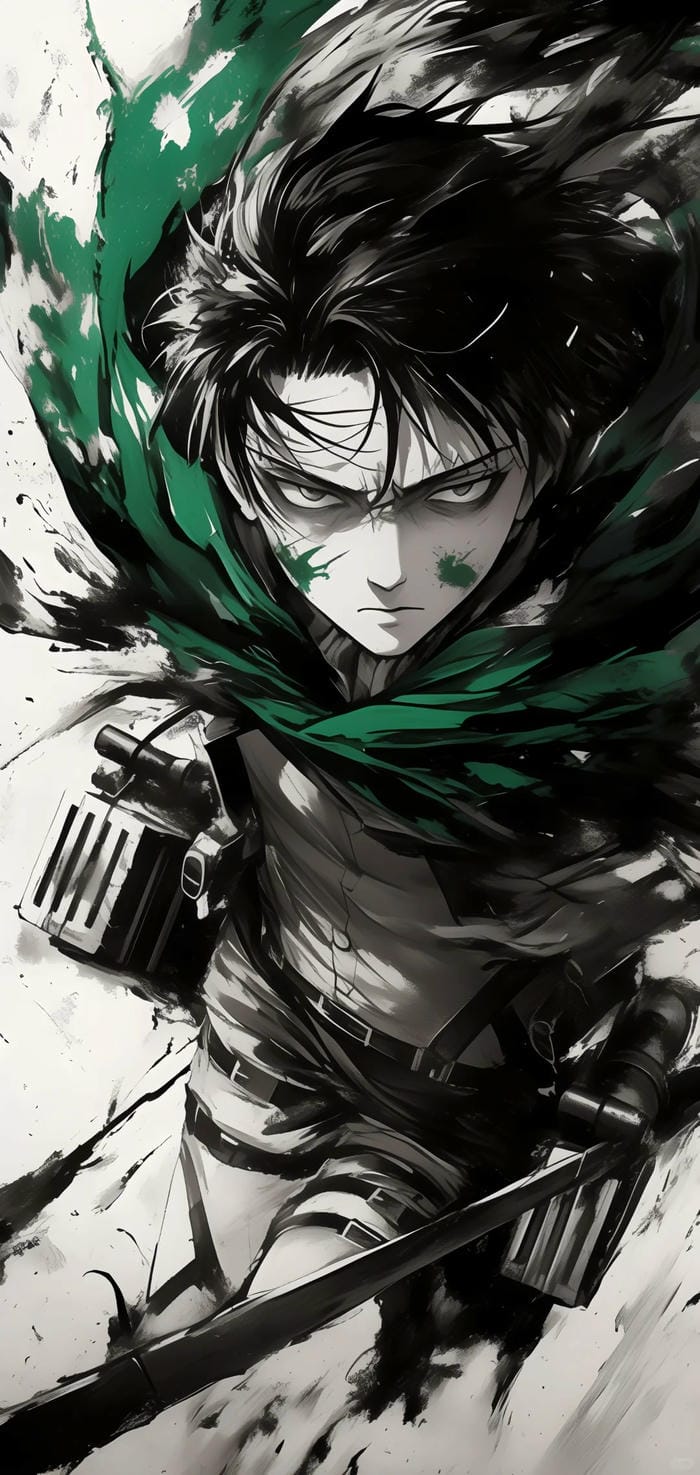 ảnh Levi Ackerman vẻ ngoài gọn gàng