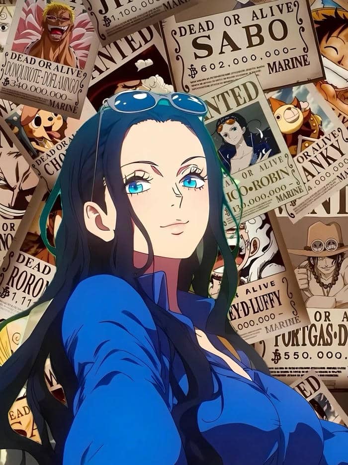 ảnh Nico Robin ánh nhìn sắc sảo