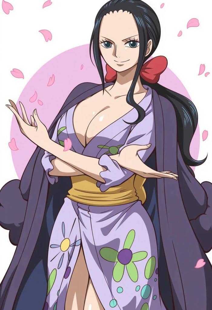 ảnh Nico Robin khí chất tri thức