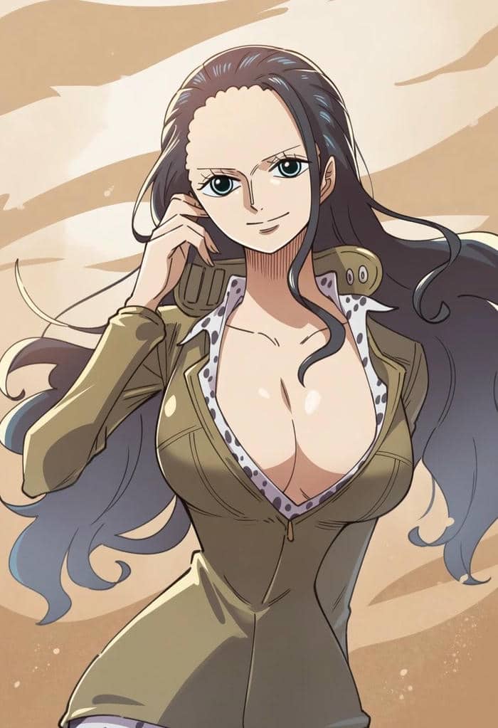 ảnh Nico Robin phong cách anime
