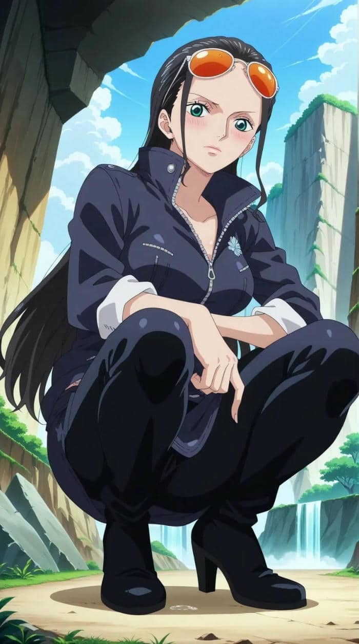 ảnh Nico Robin thần thái trưởng thành