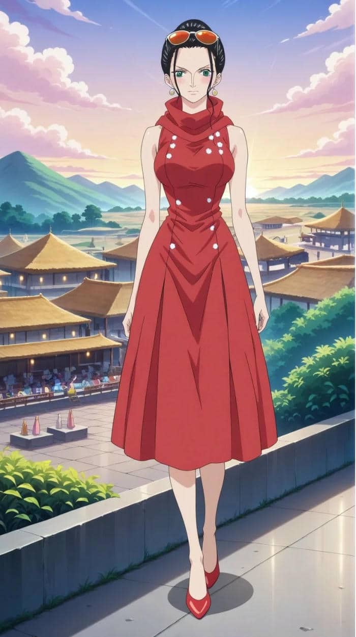 ảnh Nico Robin vẻ đẹp trí tuệ