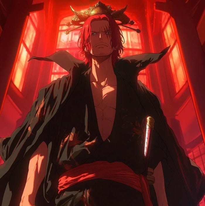 ảnh Shanks phong cách huyền thoại