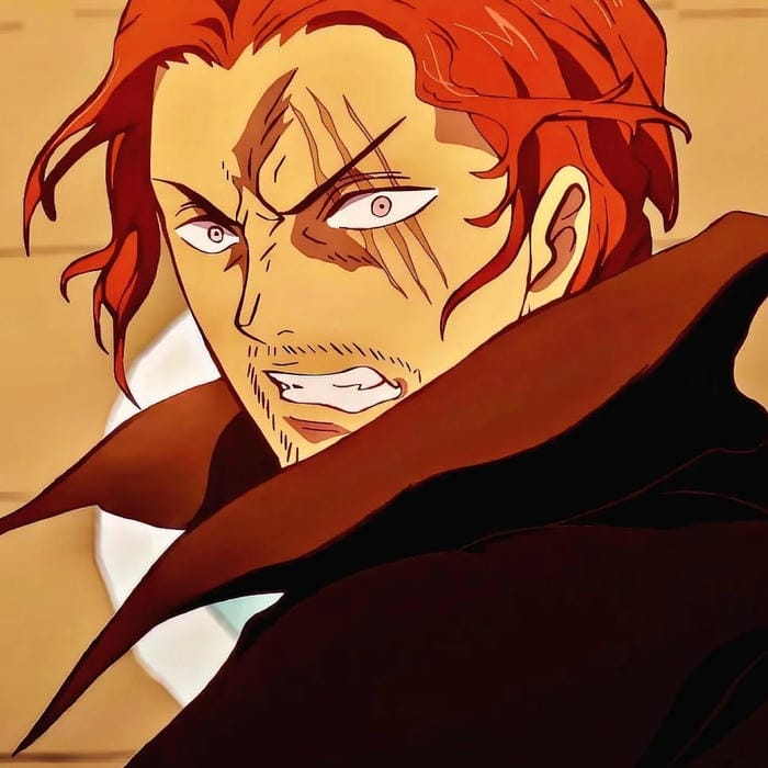 ảnh Shanks tạo hình áo choàng đen