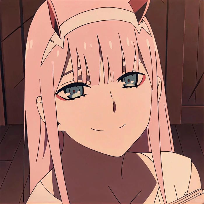 ảnh Zero Two nhân vật anime
