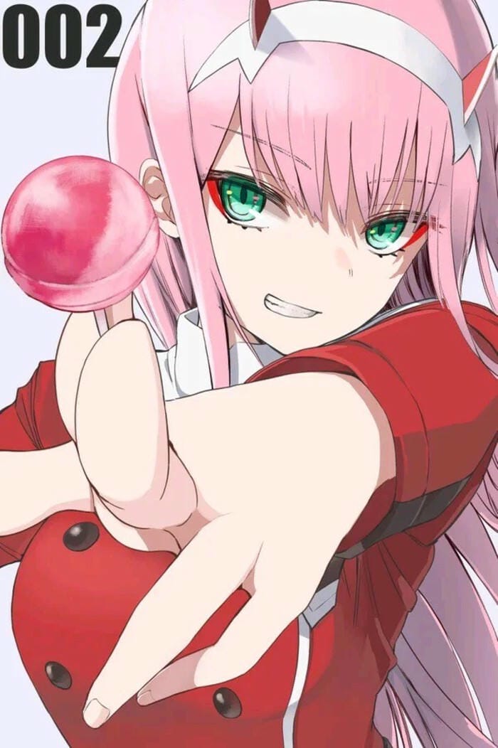 ảnh Zero Two phong cách tương lai