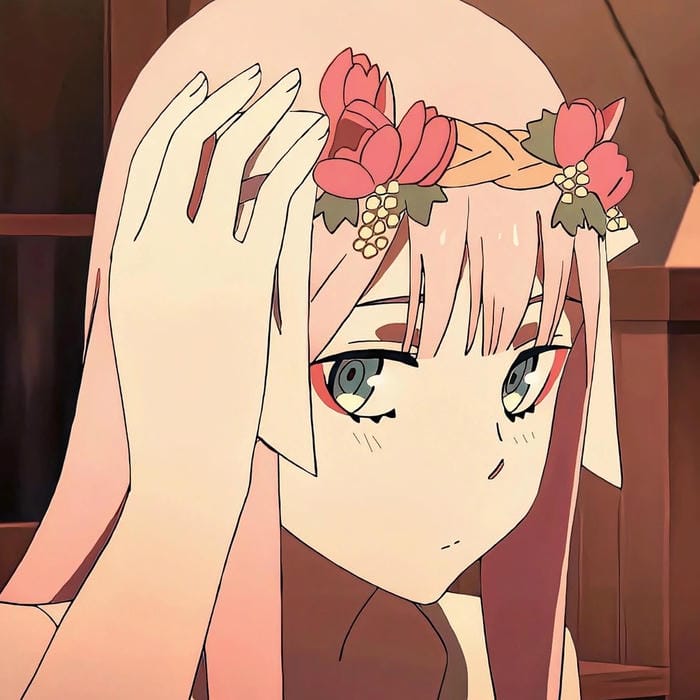 ảnh Zero Two phong thái cuốn hút