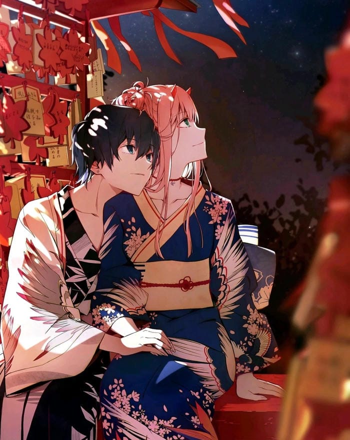 ảnh Zero Two thần sắc sắc sảo