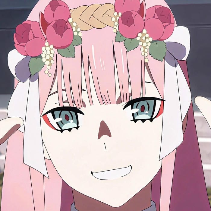 ảnh Zero Two vẻ đẹp nổi bật