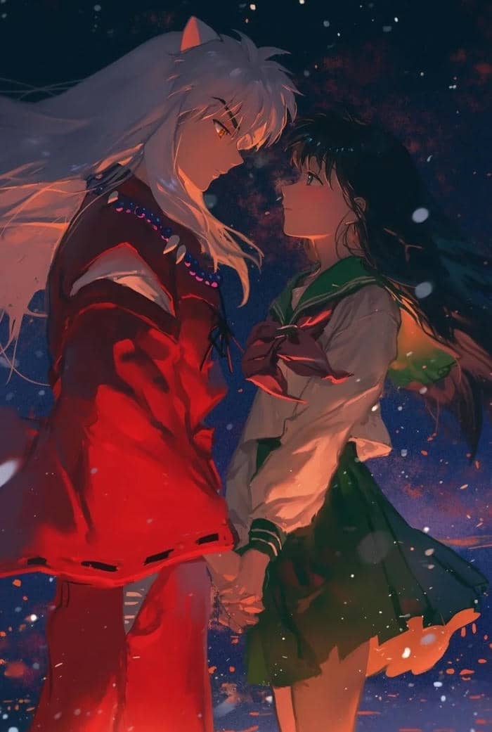 ảnh anime Inuyasha cổ điển nghệ thuật