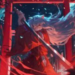 ảnh anime Inuyasha cổ trang ngầu