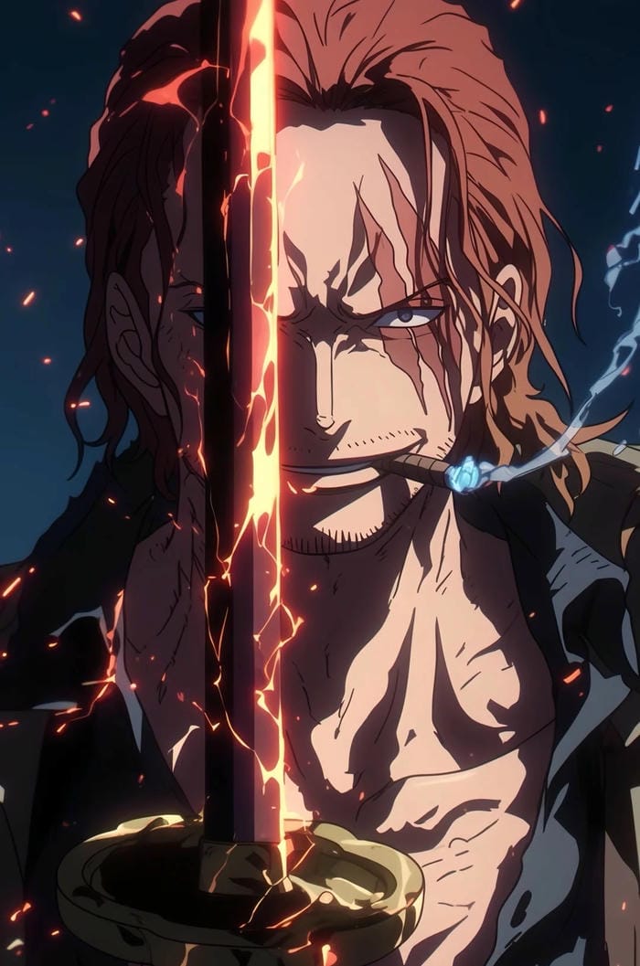 ảnh anime Shanks mạnh mẽ