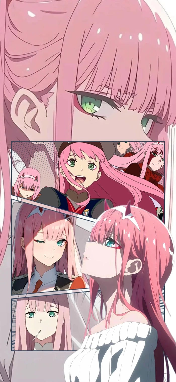 ảnh anime Zero Two cá tính