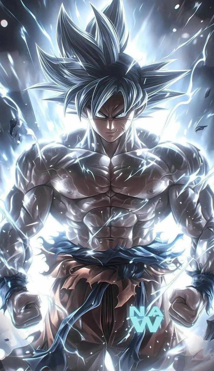 ảnh anime nam 6 múi goku cực bá khí