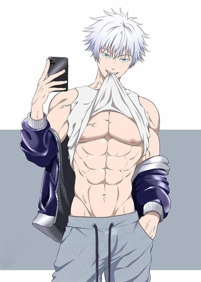 ảnh anime nam 6 múi tạo hình khỏe khoắn