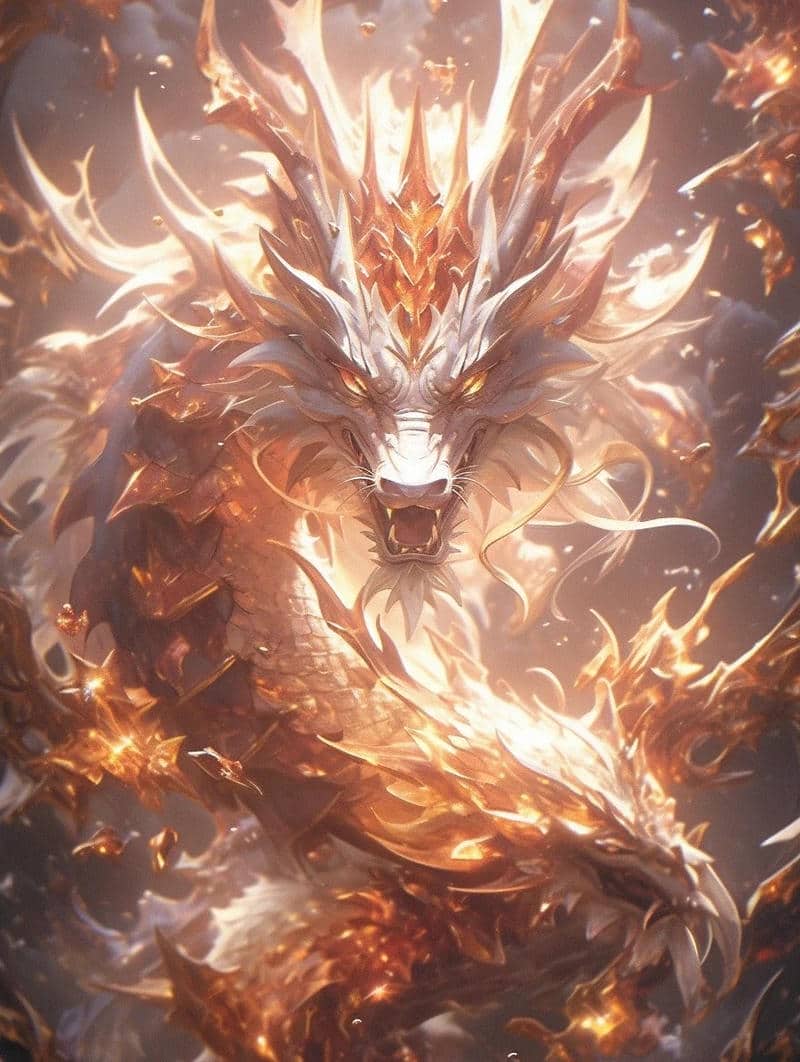 ảnh anime rồng khí thế lớn