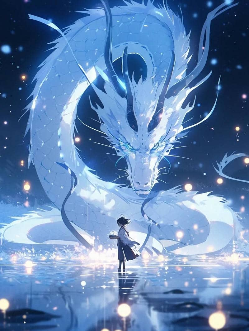 ảnh anime rồng phong cách sử thi