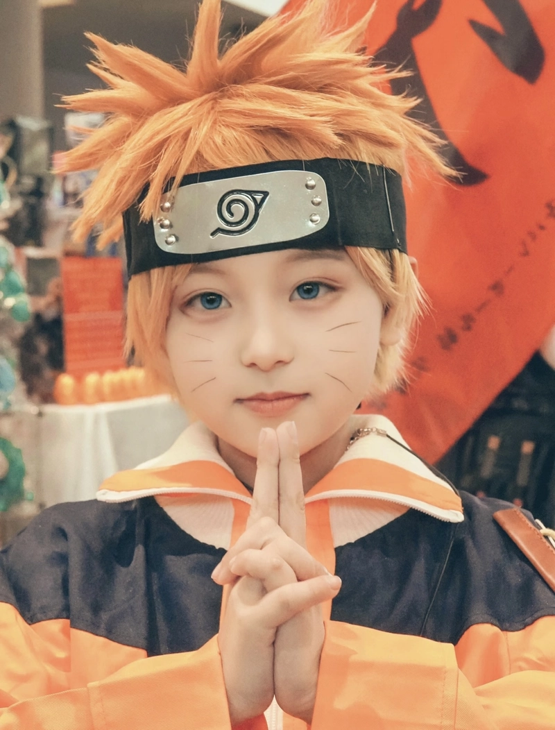 ảnh cosplay naruto ngoài trời nhìn rõ chi tiết