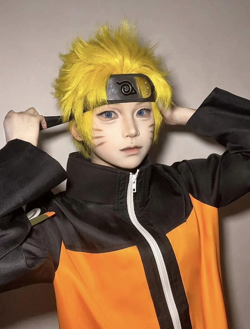 ảnh cosplay naruto với ánh sáng tự nhiên rõ