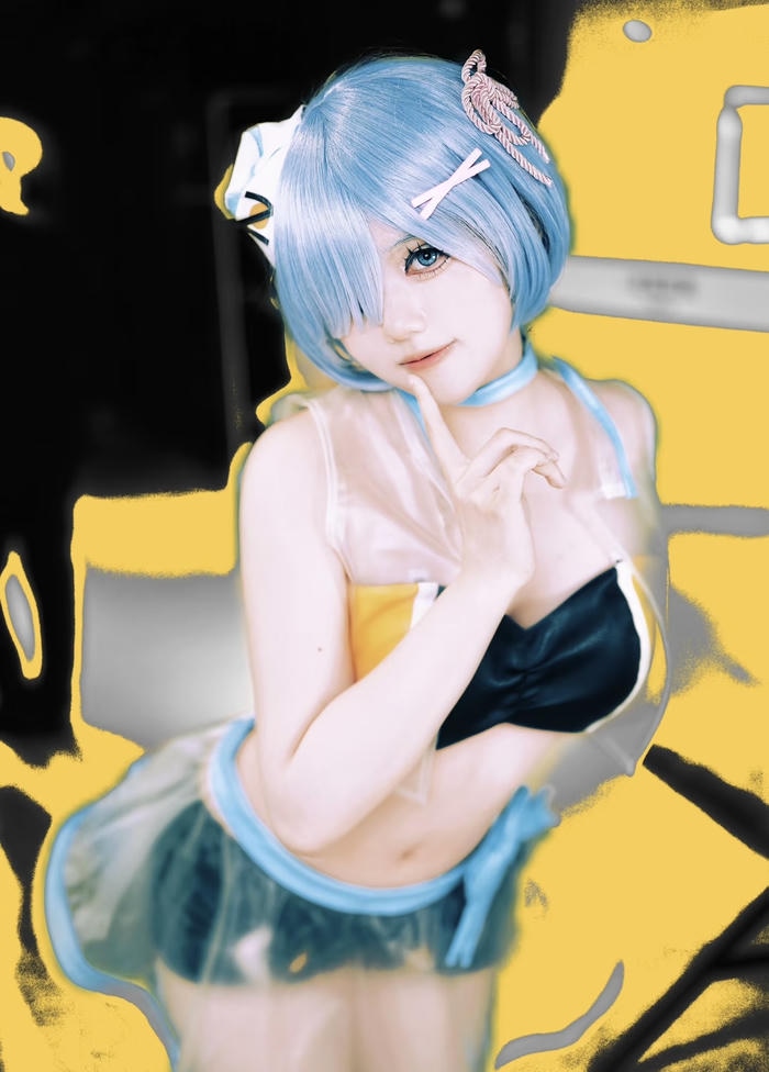 ảnh rem cosplay gợi hình ảnh thân thiện dễ nhớ