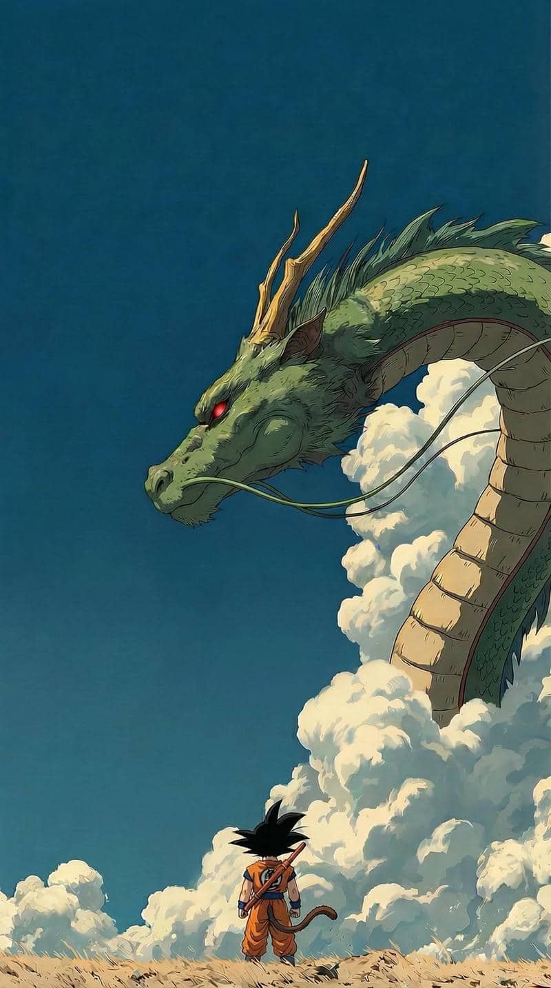 ảnh rồng anime thần sắc lạnh lùng