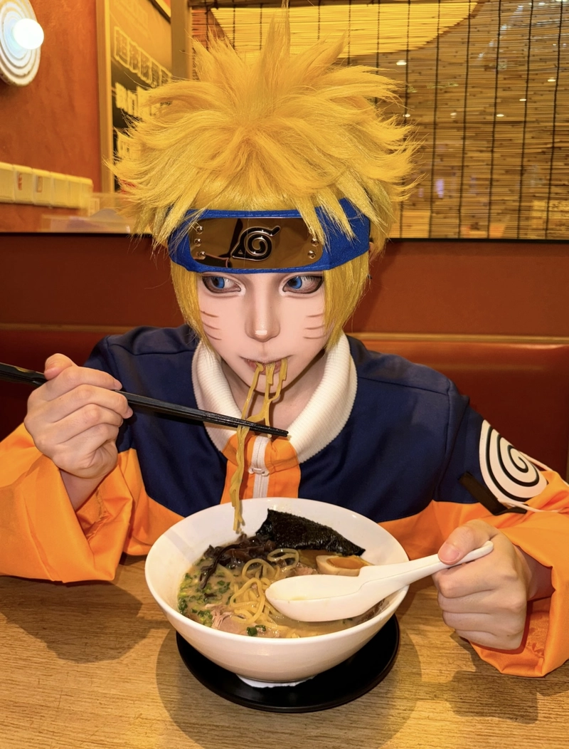 cosplay naruto với phong cách đời thường