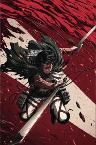 hình ảnh Levi Ackerman ánh nhìn lạnh