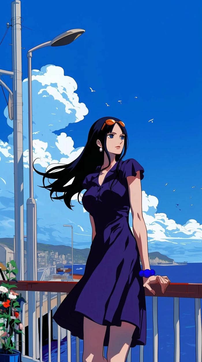 hình ảnh Nico Robin tạo hình đẹp