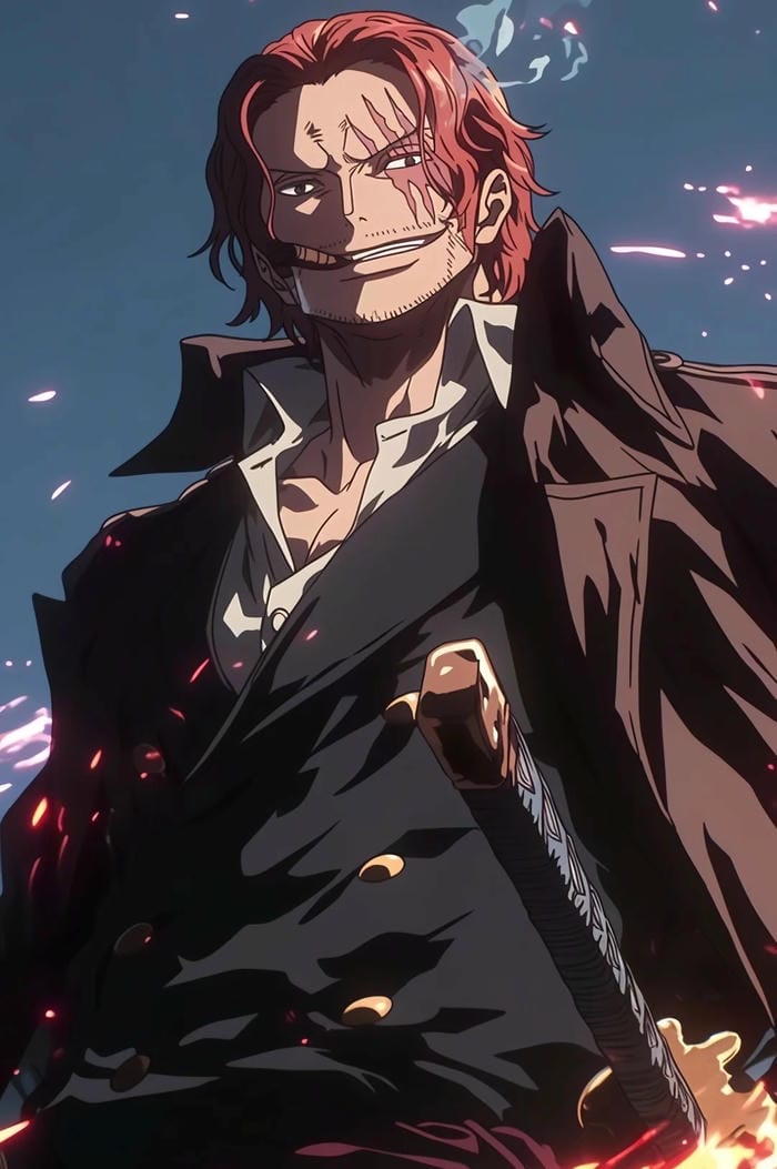 hình ảnh Shanks dáng đứng uy