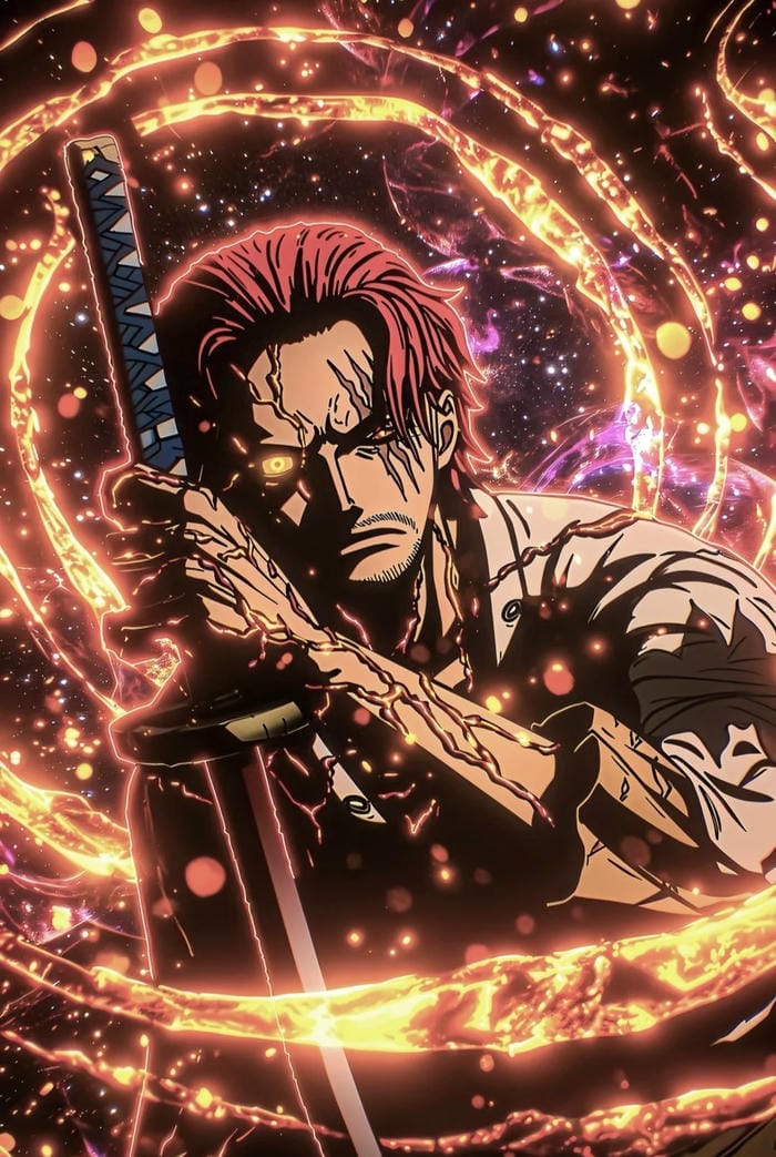 hình ảnh Shanks phong thái tự do