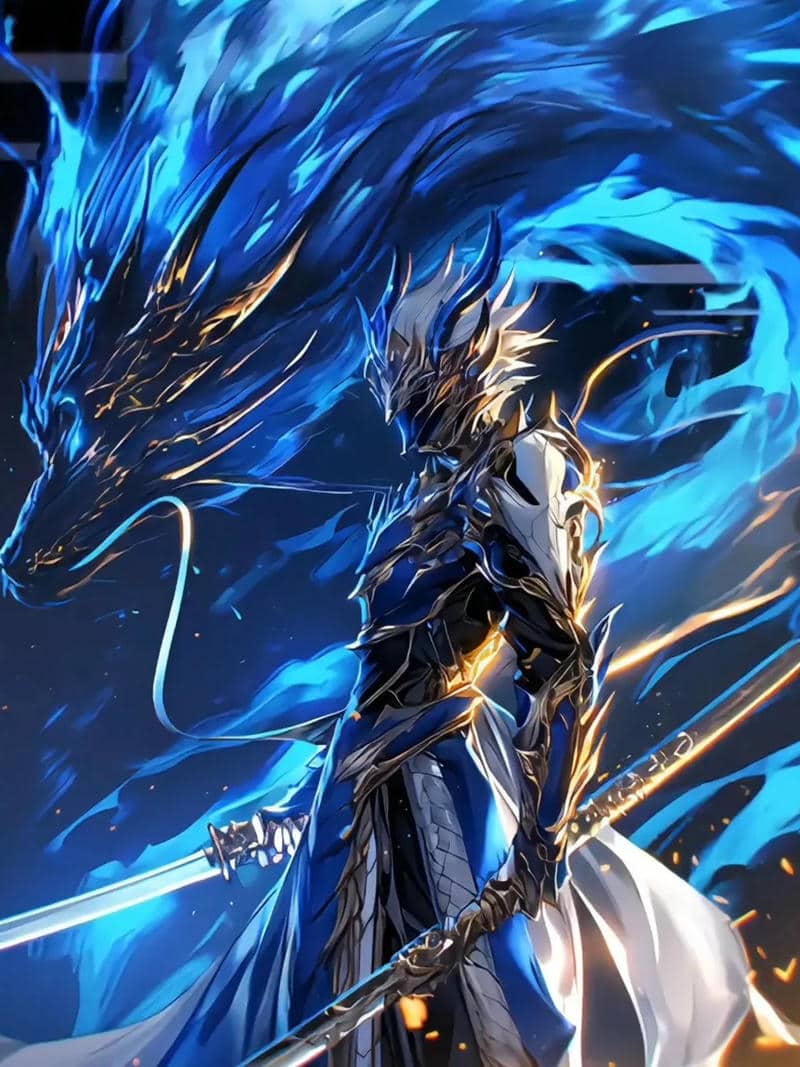 rồng anime ảnh khí chất mạnh