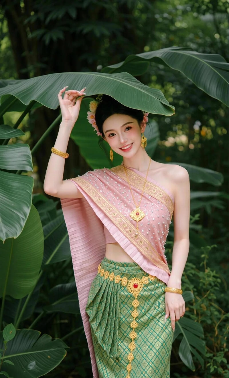 Cô gái trẻ thái lan với phong cách hiện đại nổi bật