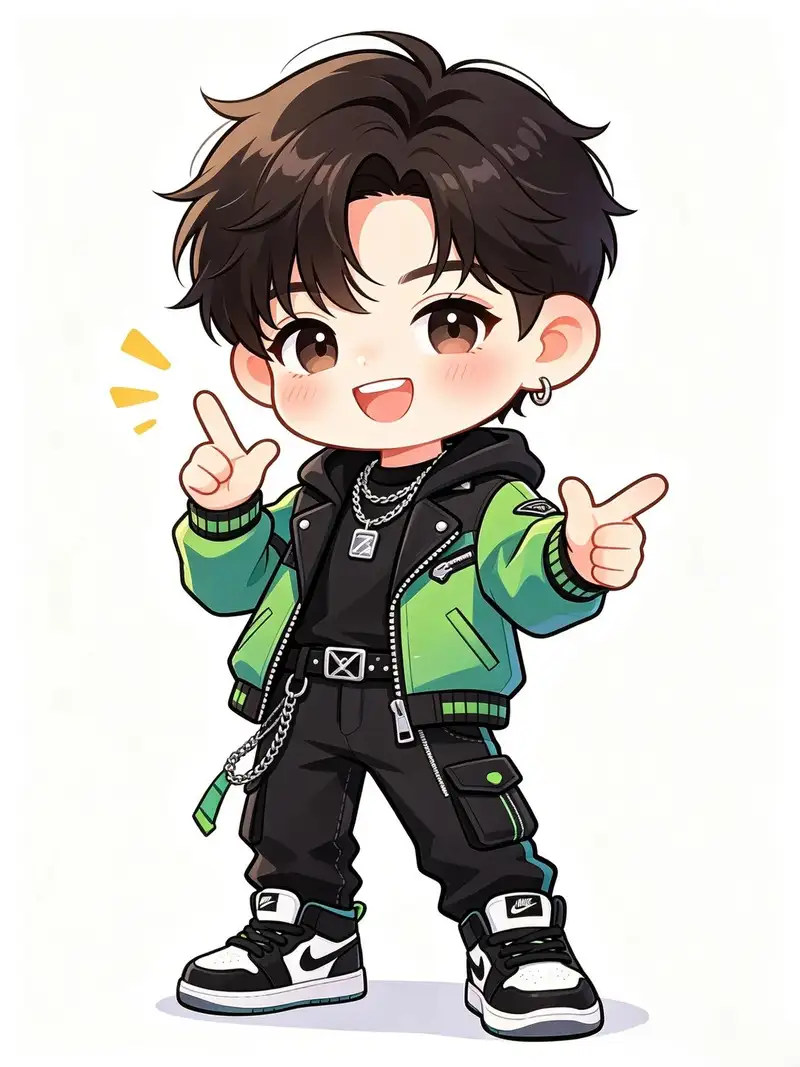 ảnh anime nam chibi dễ thương phong cách kawaii