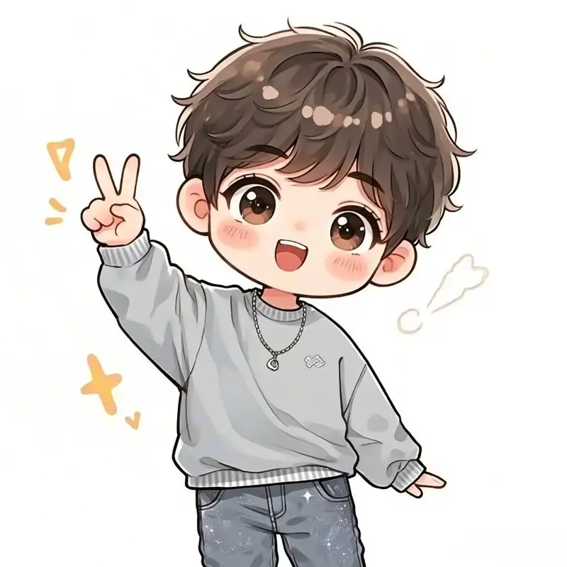 ảnh anime nam chibi phong cách học sinh